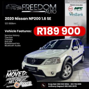 2020 Nissan NP200 1.6 SE
