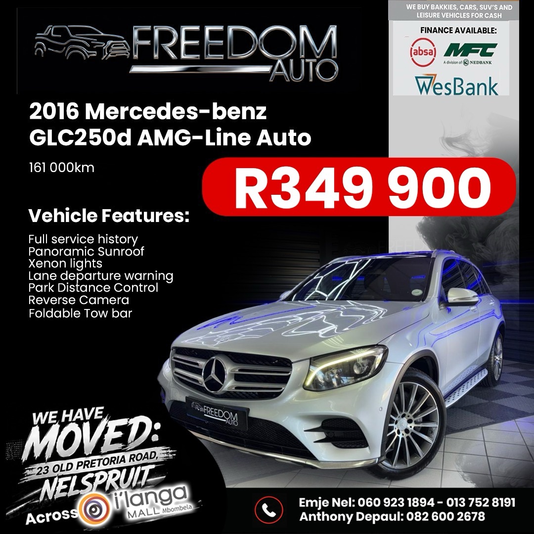 2016 Mercedes-benz GLC250D