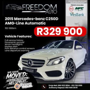 2015 Mercedes-benz C250D AMG-Line